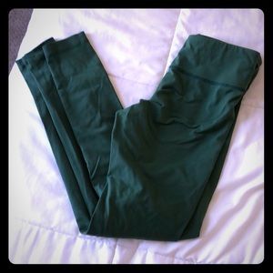 Dark green leggings